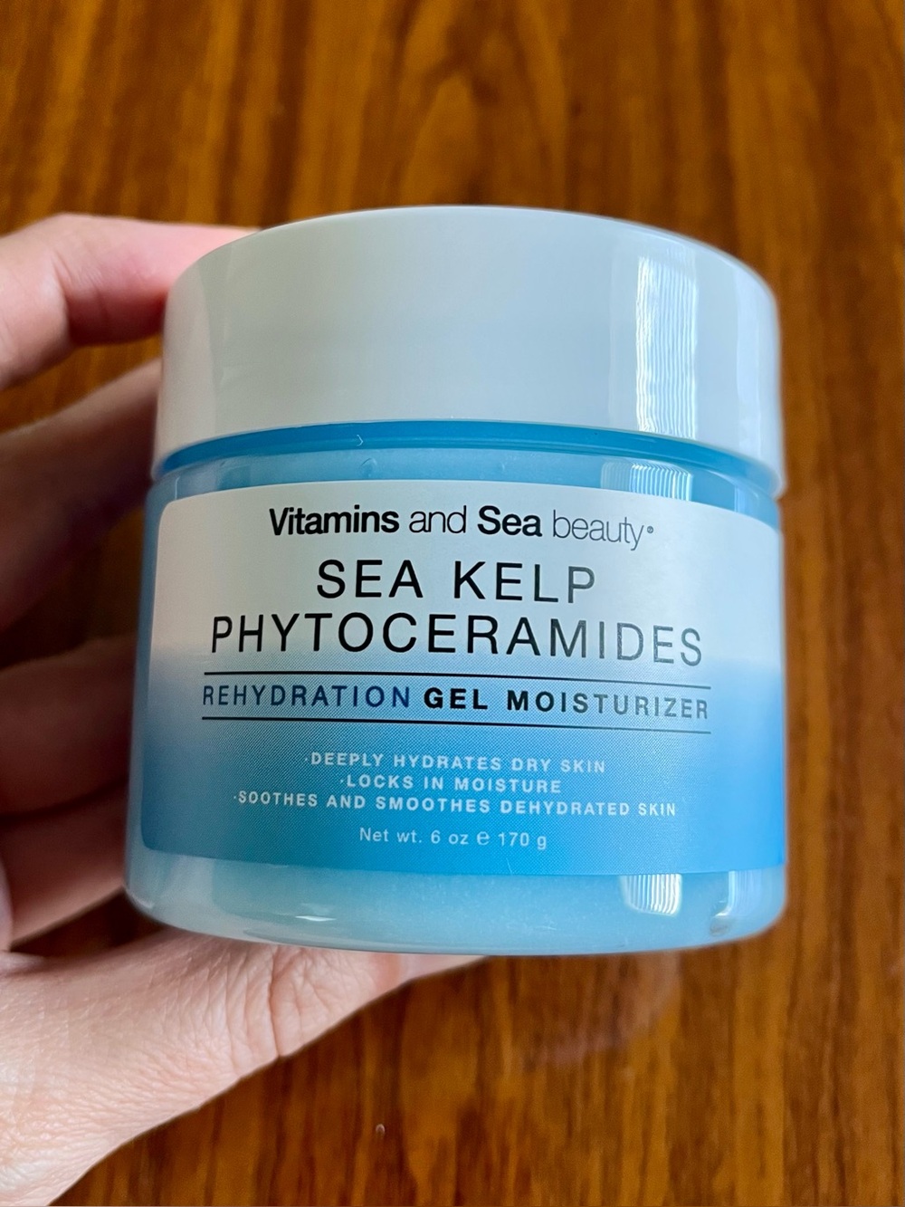 Vitamins and Sea beauty Sea Kelp Phytoceramides
Rehydration Gel Moisturizer 6 oz